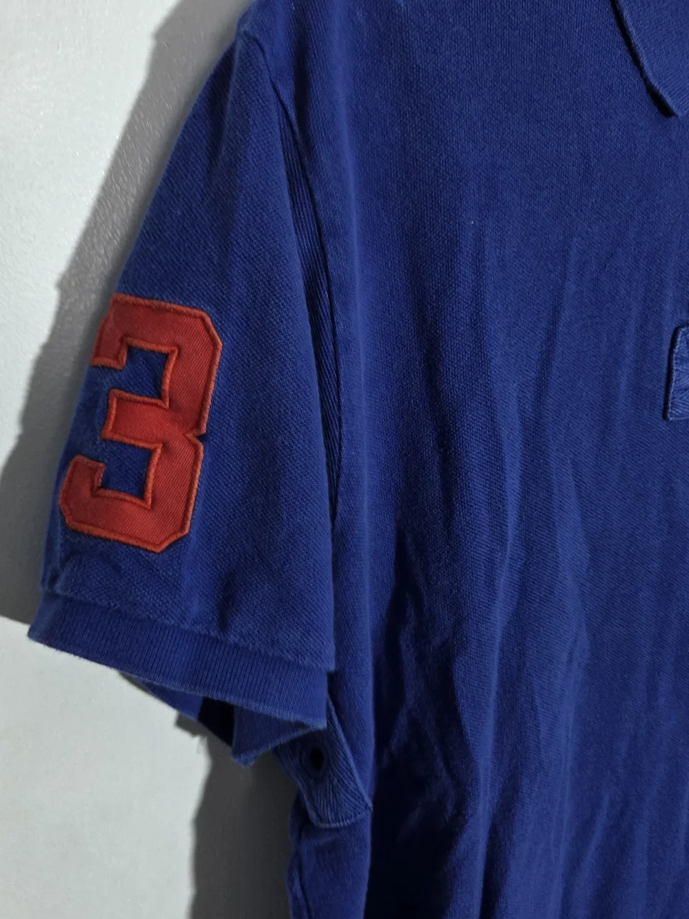 Polo Ralph Lauren Preppy Shirt Rugby #3 Big Pony Size XL